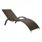 Ротанговий лежак Meridian Dark Brown