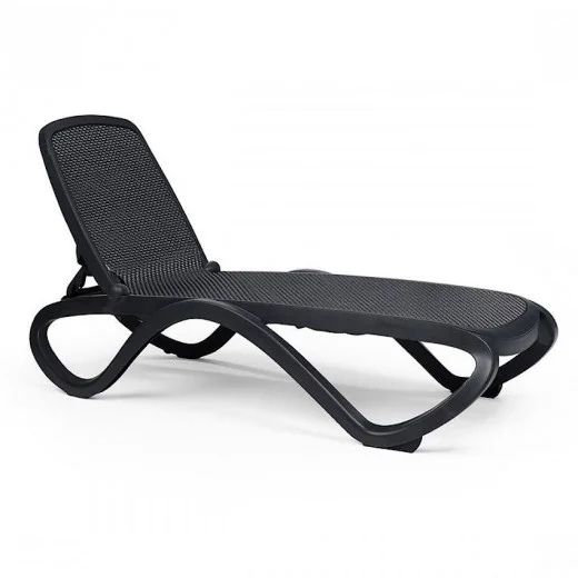 Шезлонг Omega Trama Antracite
