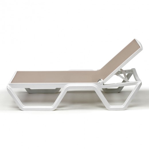 Шезлонг Vela Bianco Dove Grey Шезлонг Vela Bianco Dove Grey