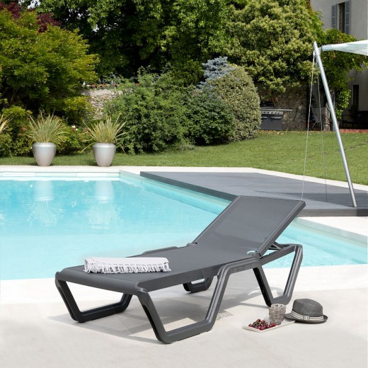 Шезлонг Vela Antracite Шезлонг Vela Antracite
